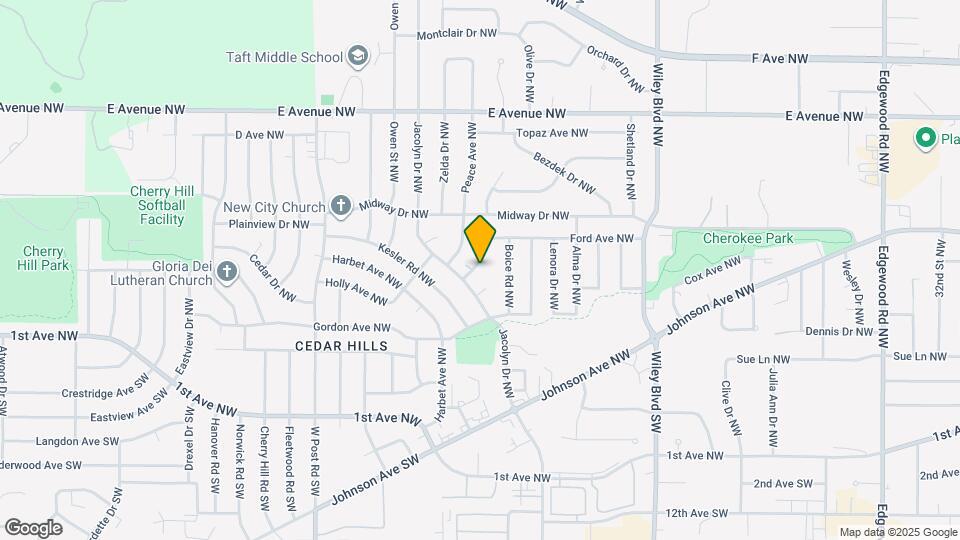 4851 Ford Ave NW Map and Location Details