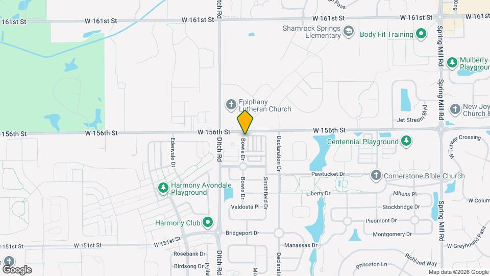 15557 Bowie Dr Map and Location Details