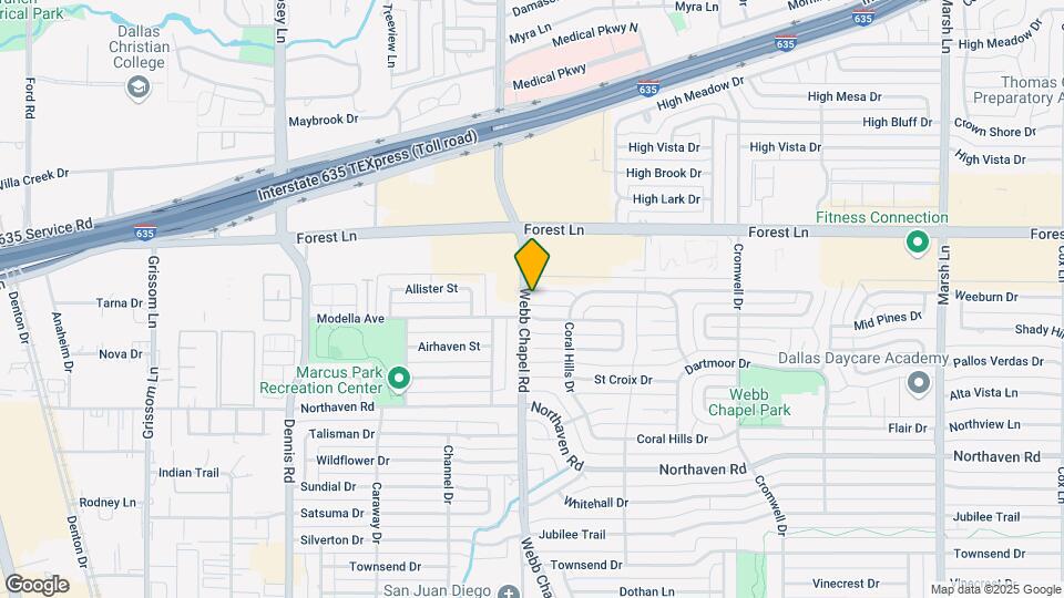 3104 Longbow Ct Map and Location Details