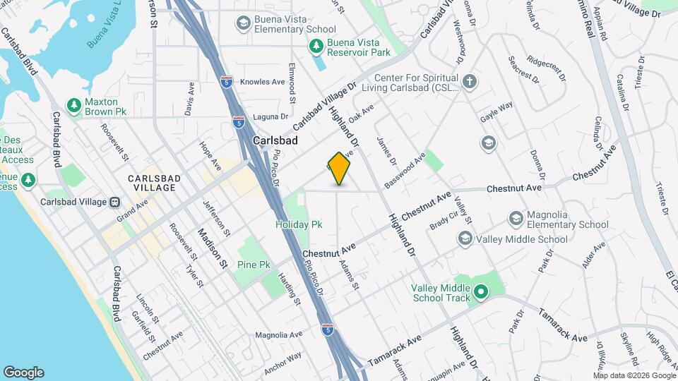 1304 Basswood Ave Mapa y Detalles de la Ubicación