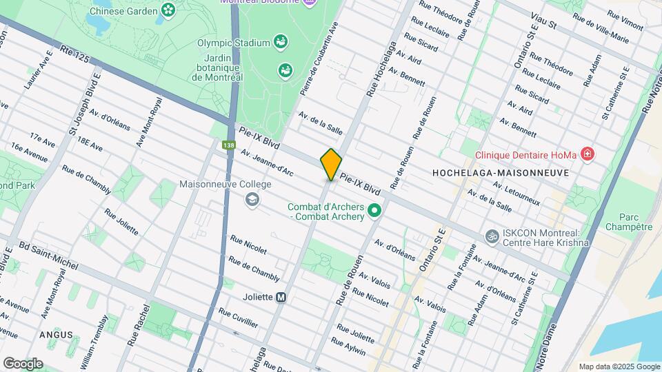 4006 Rue Hochelaga Map and Location Details