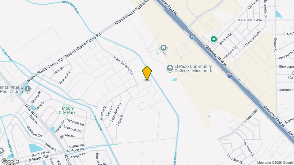 924 Coyote Melon Dr Map and Location Details