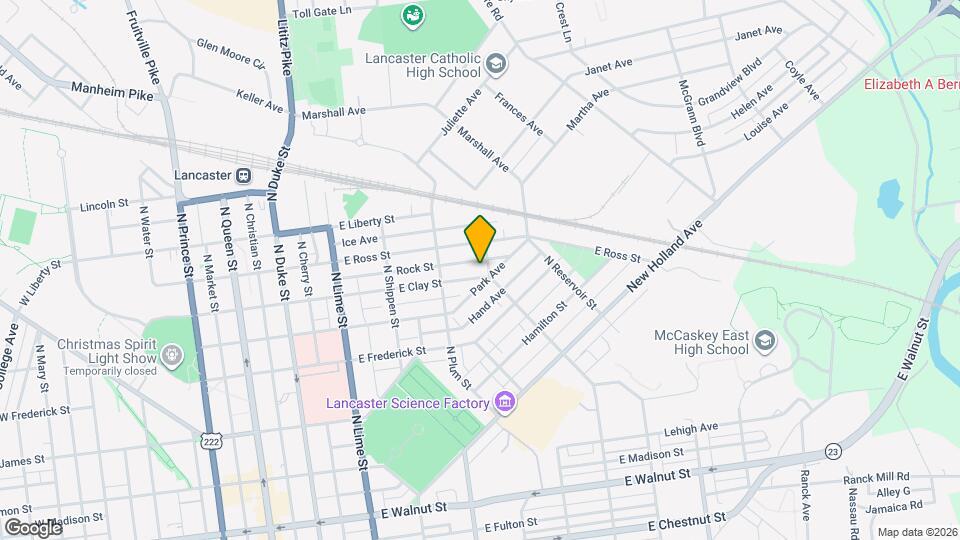 806 N Ann St, Unit Newly built 1 bedroom apa Map and Location Details