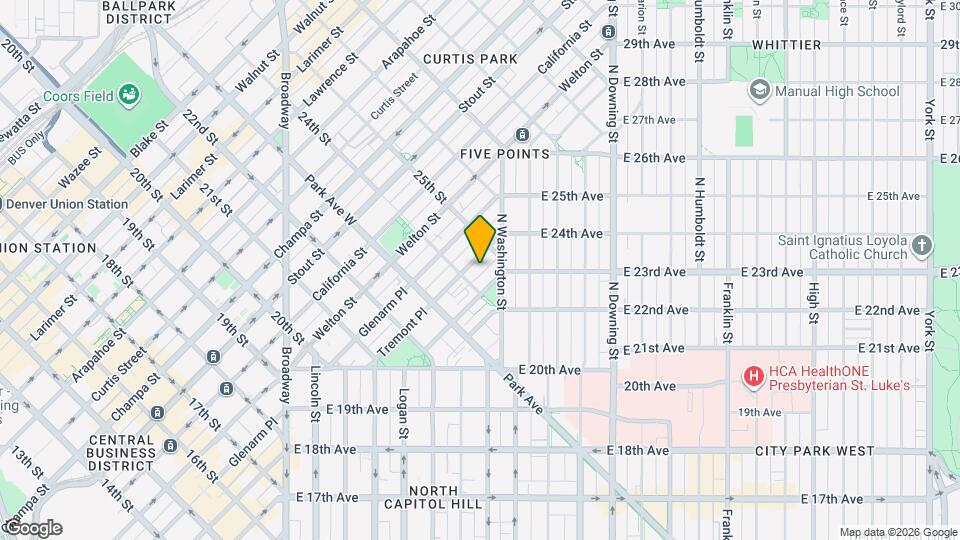 2426 Tremont Pl Map and Location Details