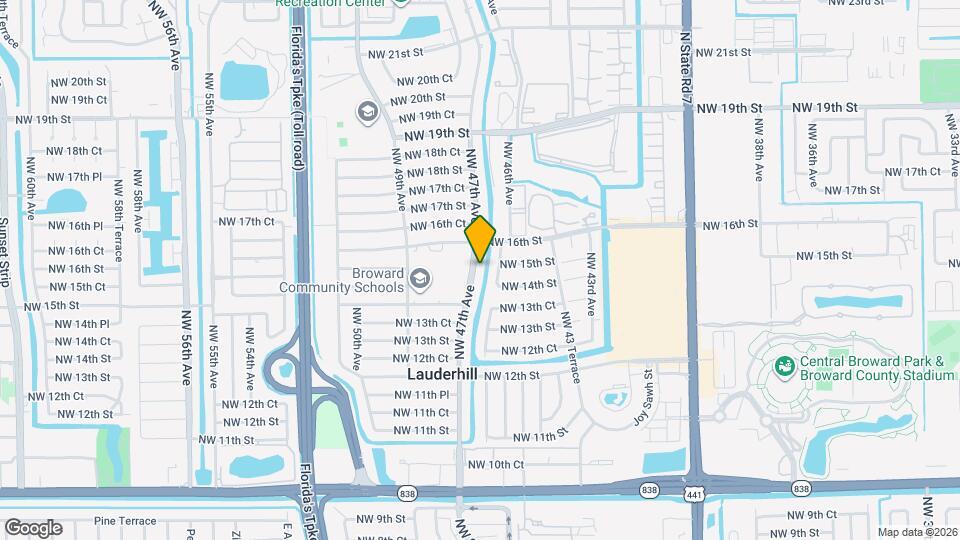 1530 NW 47th Ave Map and Location Details