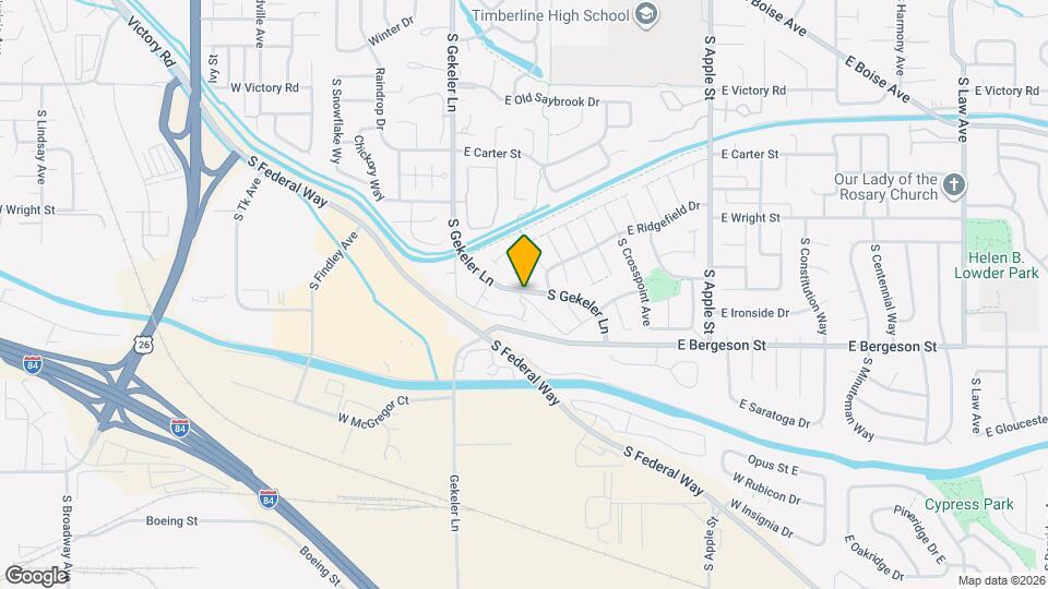 3725 S Gekeler Ln Map and Location Details