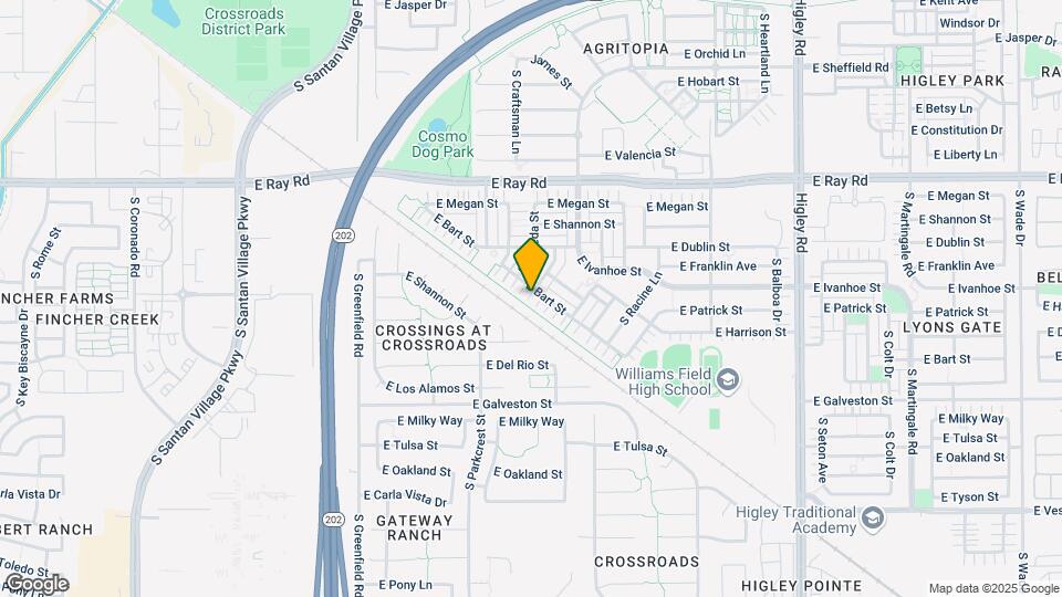 2727 E Bart St Map and Location Details