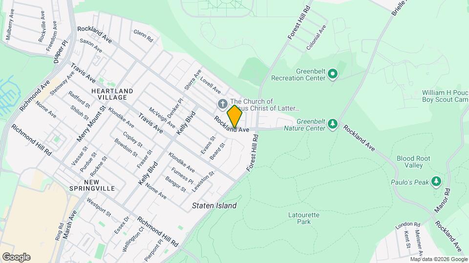 910 Rockland Ave Mapa y Detalles de la Ubicación