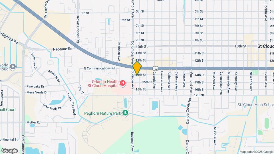 1404 Montana Ave Map and Location Details