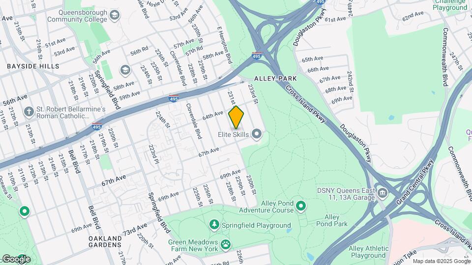 64-57 230th St Map and Location Details