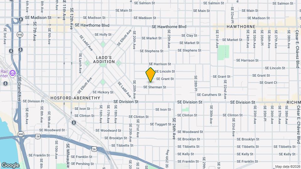 2230 SE 22nd Ave Map and Location Details