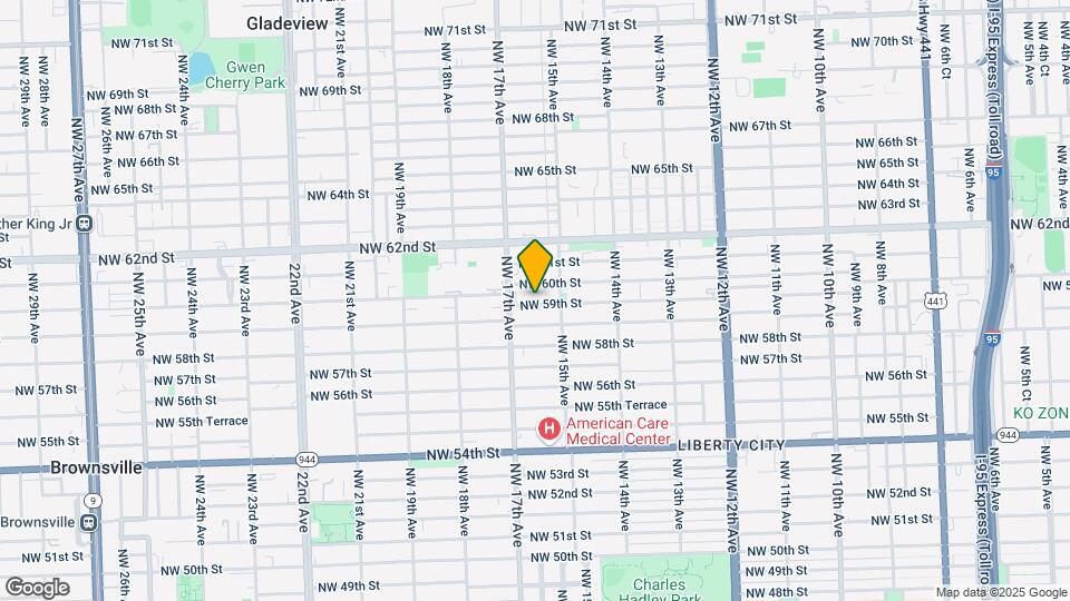 1575 NW 59th St Map and Location Details