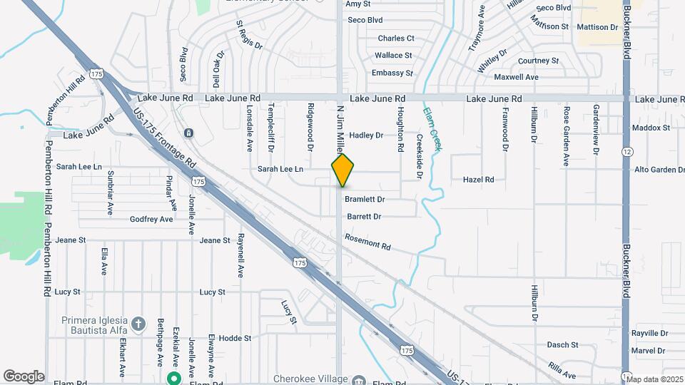 7101 Bramlett Dr Map and Location Details