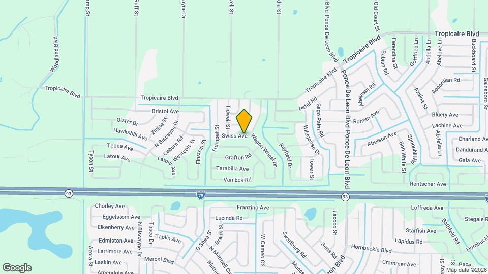7731 Swiss Ave Mapa y Detalles de la Ubicación