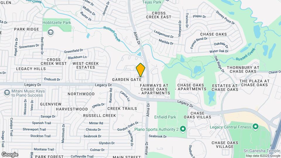 913 Cypress Creek Dr Map and Location Details