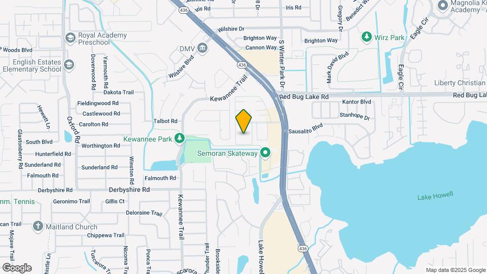 540 Cascade Cir Map and Location Details