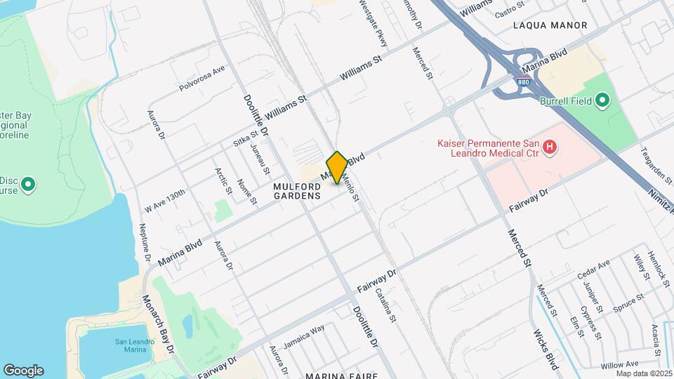 2027 W Ave 133rd Mapa y Detalles de la Ubicación