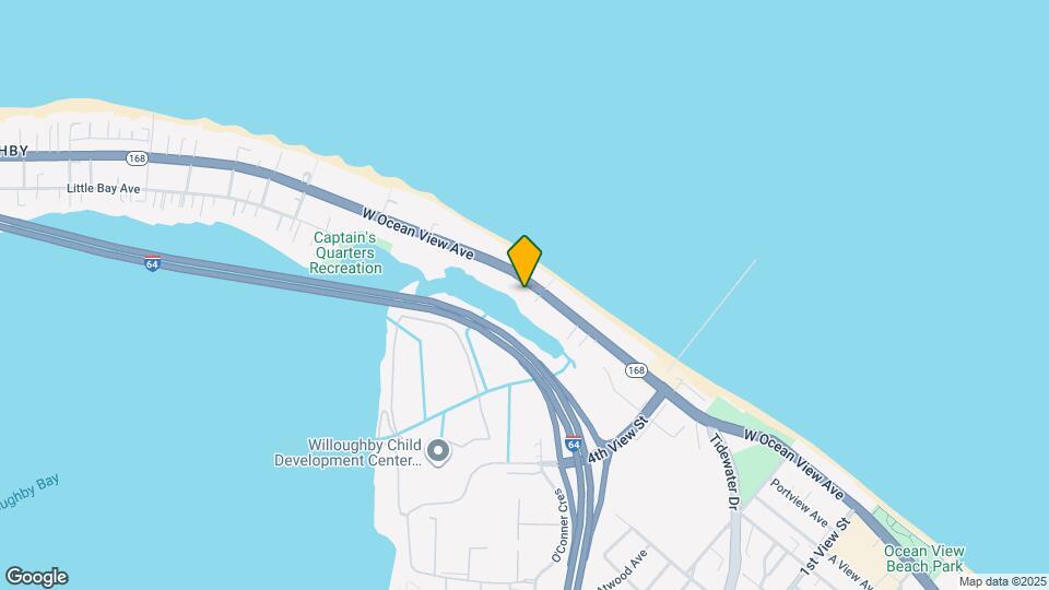 611 W Ocean View Ave Map and Location Details