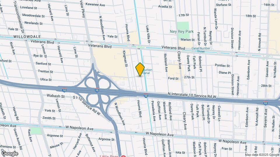 2816 Independence St Map and Location Details