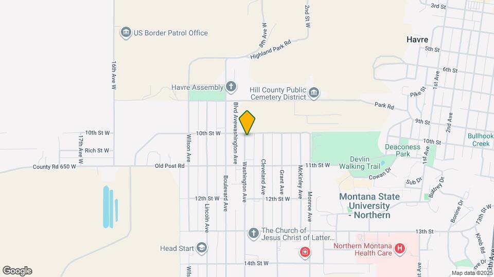 1015 Washington Ave Mapa y Detalles de la Ubicación