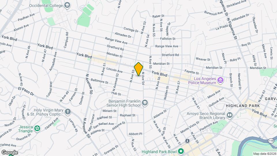 5326 Lincoln Ave, Unit HP 2 Mapa y Detalles de la Ubicación