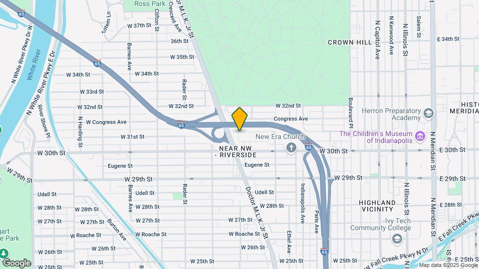 733 W 31st St Map and Location Details