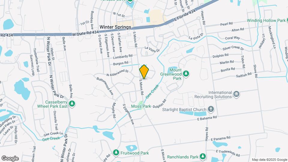 217 S Moss Rd Map and Location Details