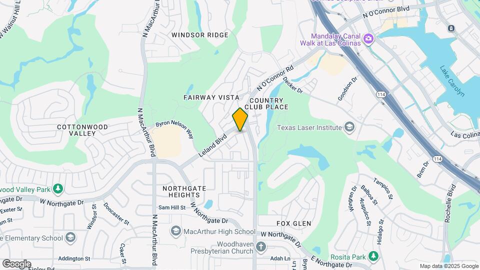 4521 N O'Connor Rd Map and Location Details