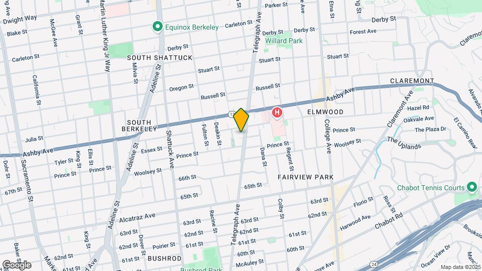 3040 Telegraph Ave Mapa y Detalles de la Ubicación