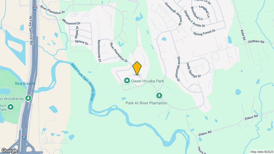590 River Plantation Dr Map and Location Details