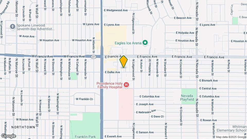 6109 N Colton St Map and Location Details