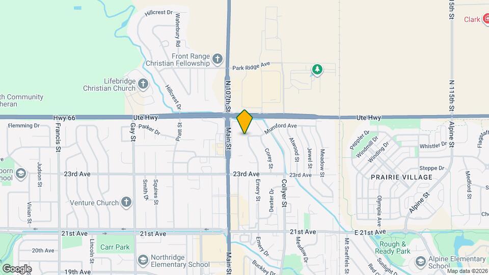 2425 Emery St Map and Location Details