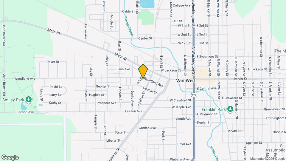514 Woodland Ave Mapa y Detalles de la Ubicación