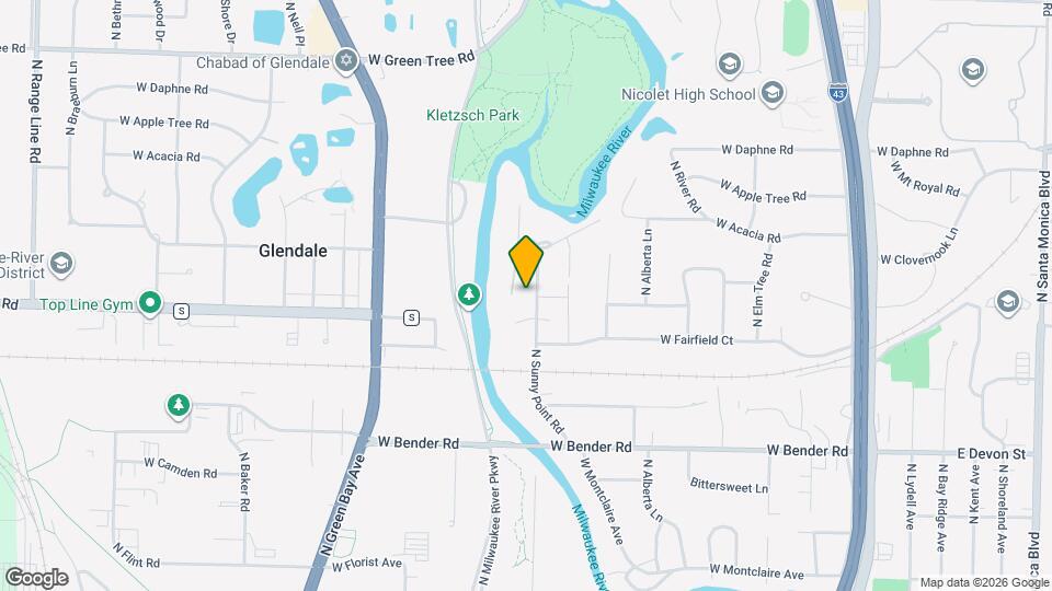 6429 N Sunny Point Rd Map and Location Details