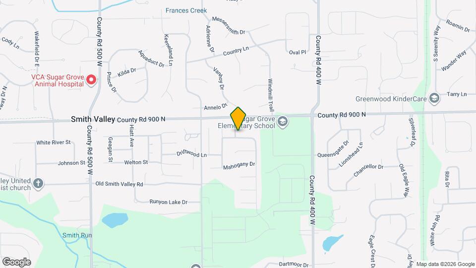 4344 Teakwood Ln Map and Location Details