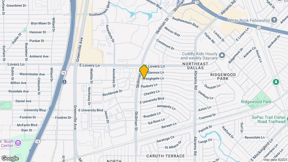 6108 Highgate Ln Map and Location Details