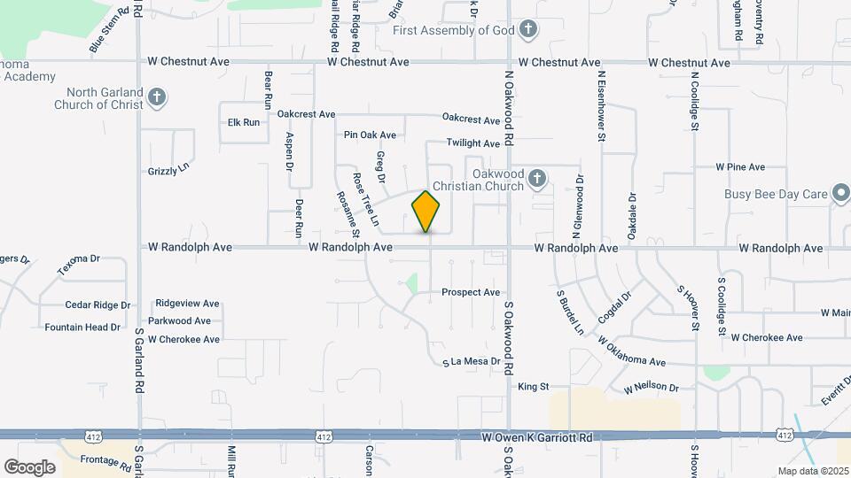 202 N Cimarron Dr Map and Location Details