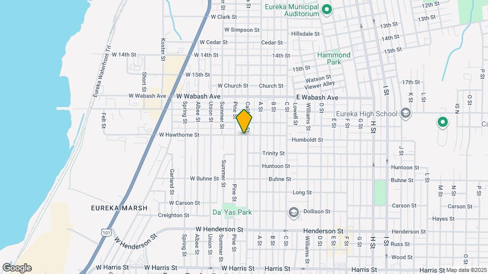 111 W Hawthorne St Map and Location Details