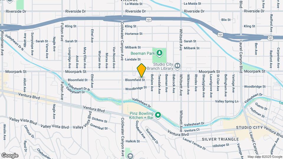 12745 Bloomfield St Map and Location Details
