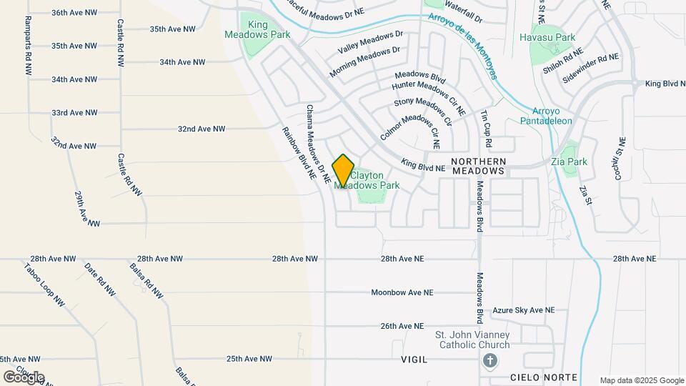 3109 Thoreau Meadows Dr NE Map and Location Details