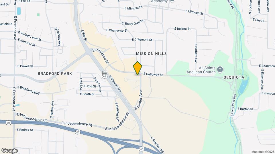 Shelby Ann Apartments Mapa y Detalles de la Ubicación
