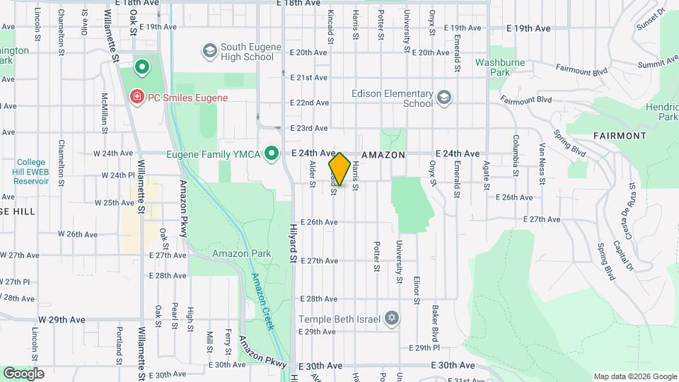 2525 Kincaid St Map and Location Details