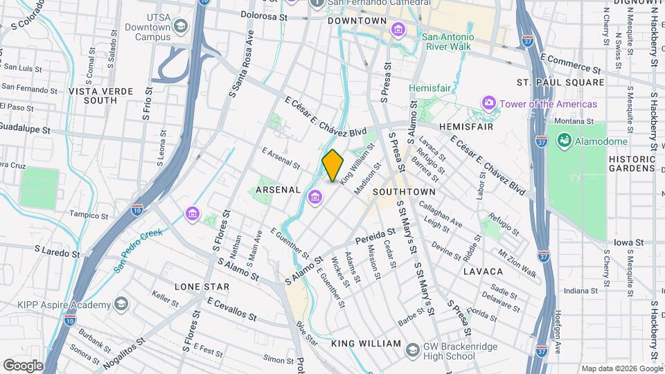 309 King William St Map and Location Details