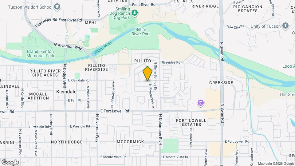 4230 E Deer Dancer Way Mapa y Detalles de la Ubicación