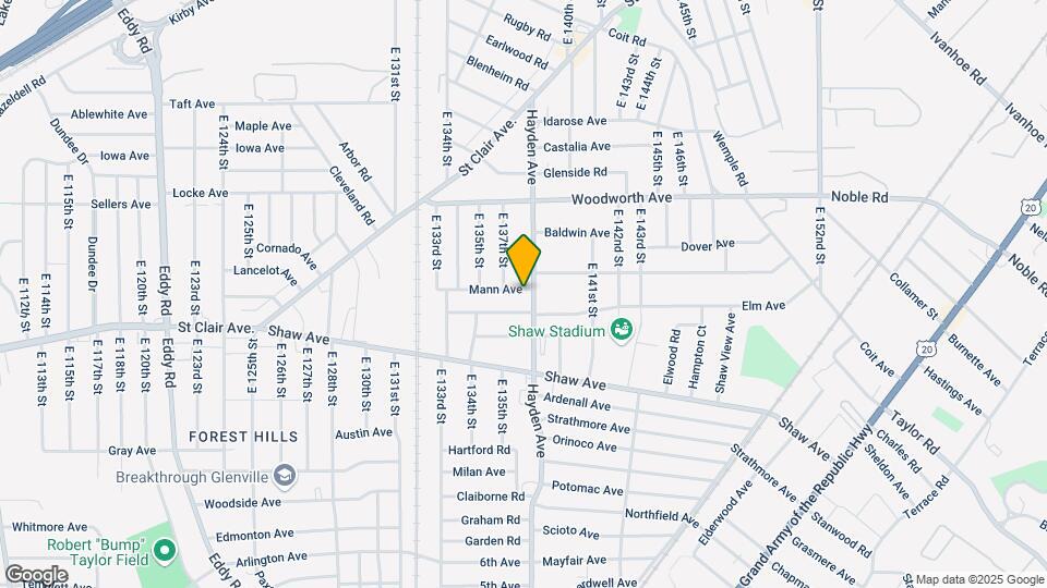 1314 Hayden Ave Mapa y Detalles de la Ubicación
