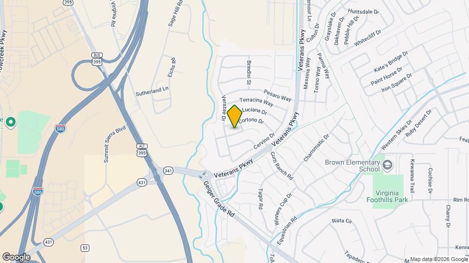 355 Stradella Way Map and Location Details