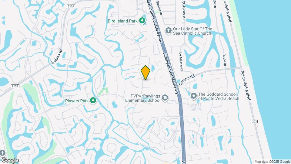 593 Palmera Dr E Map and Location Details