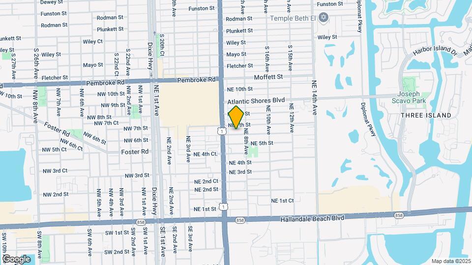 705 NE 6th St Mapa y Detalles de la Ubicación