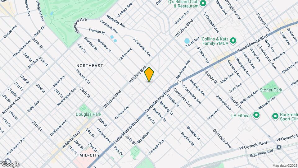 3119 Arizona Ave Map and Location Details