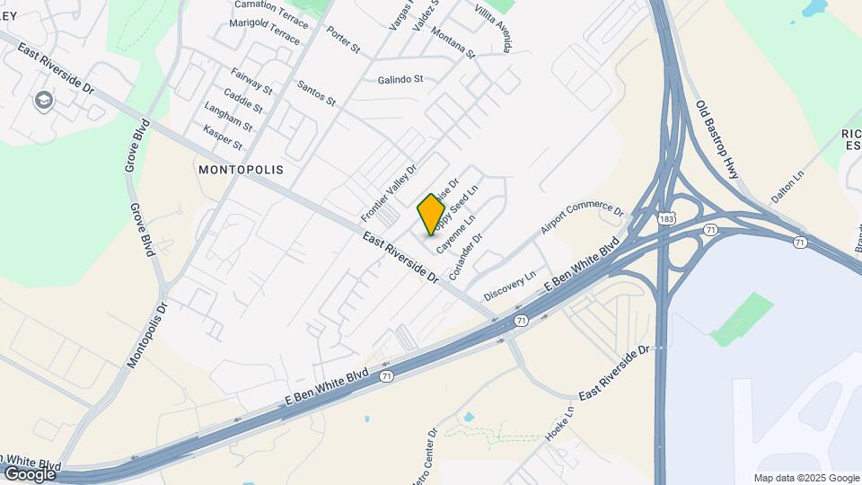 1721 Poppy Seed Ln Mapa y Detalles de la Ubicación